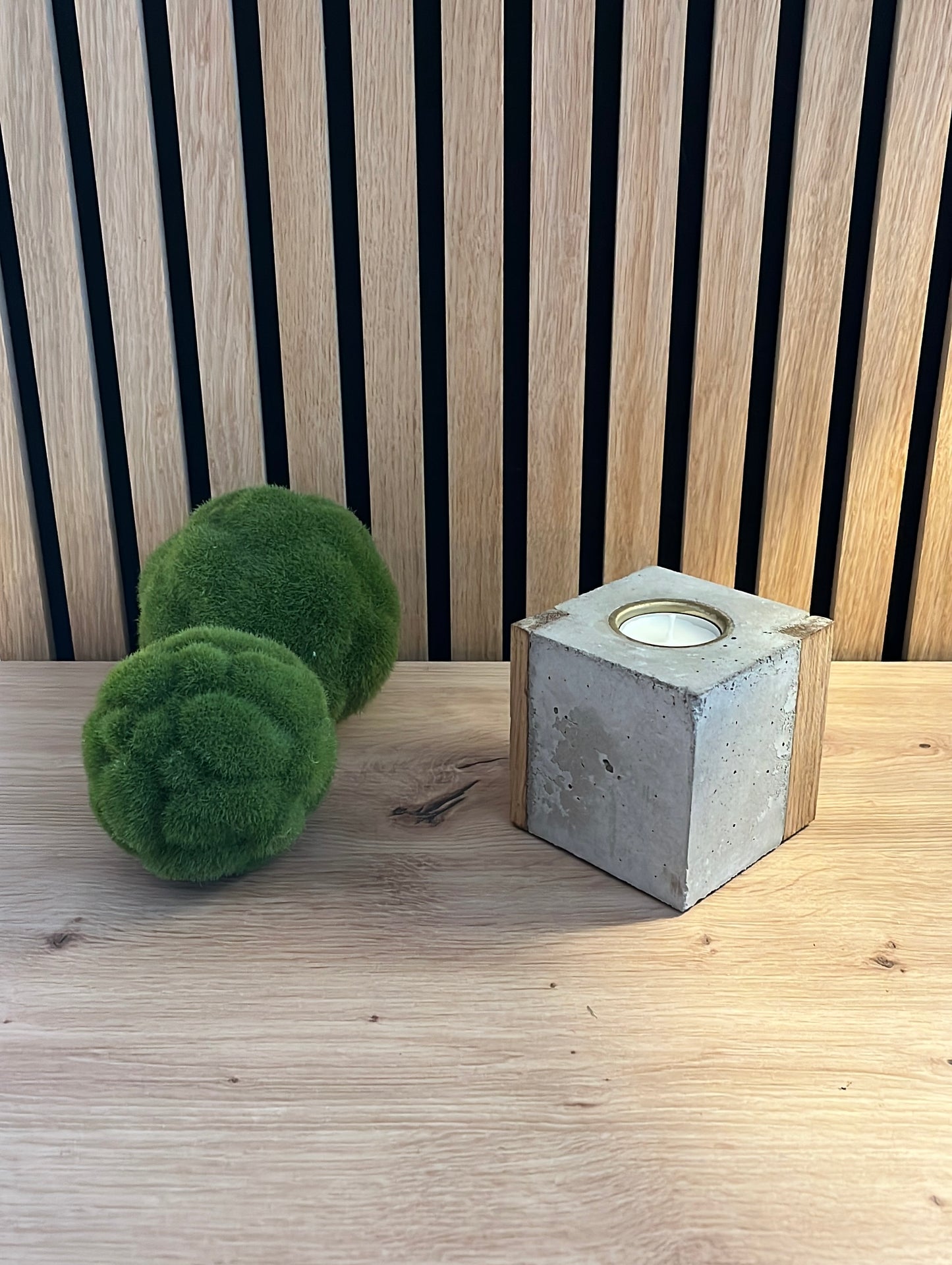 Teelichthalter aus Beton