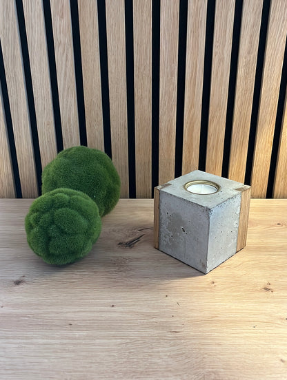 Teelichthalter aus Beton