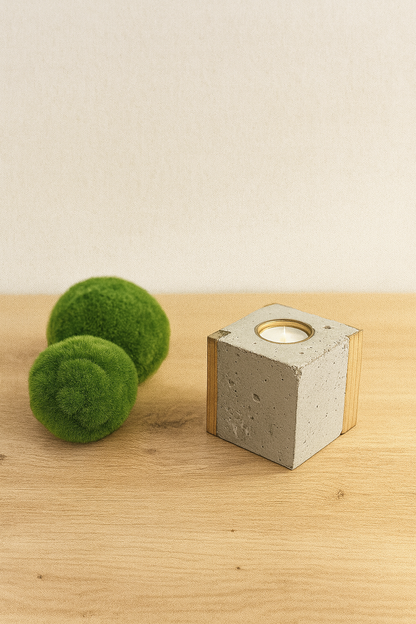 Teelichthalter aus Beton